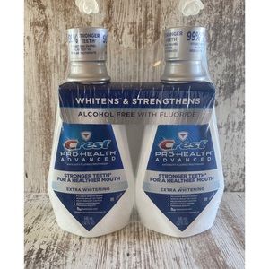 Brand new Crest Pro-Health Advanced with Extra Whitening mouthwash (2-pack)